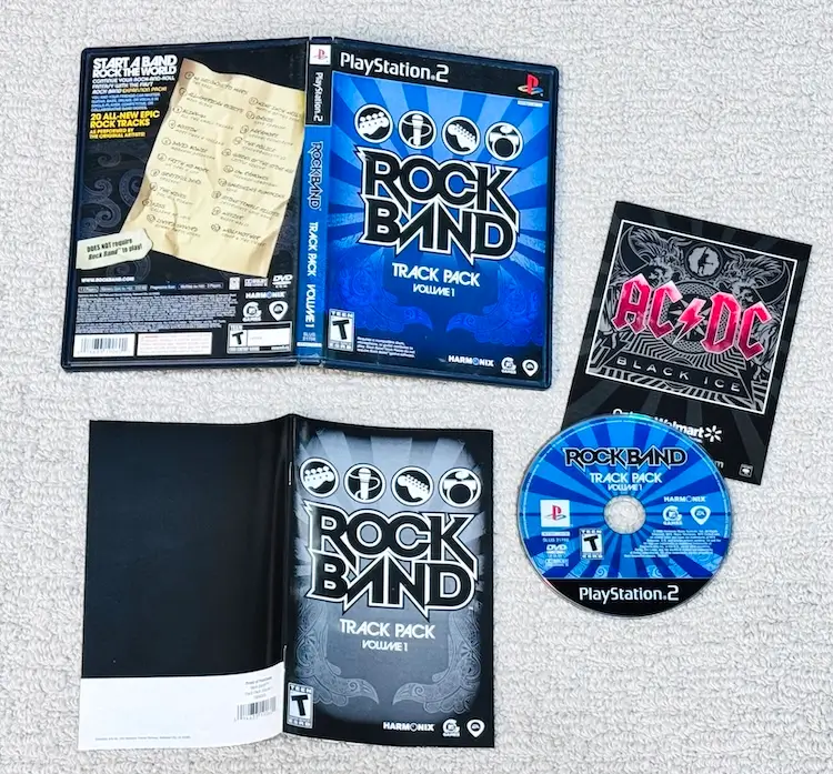 Rock Band for the PlayStation 2